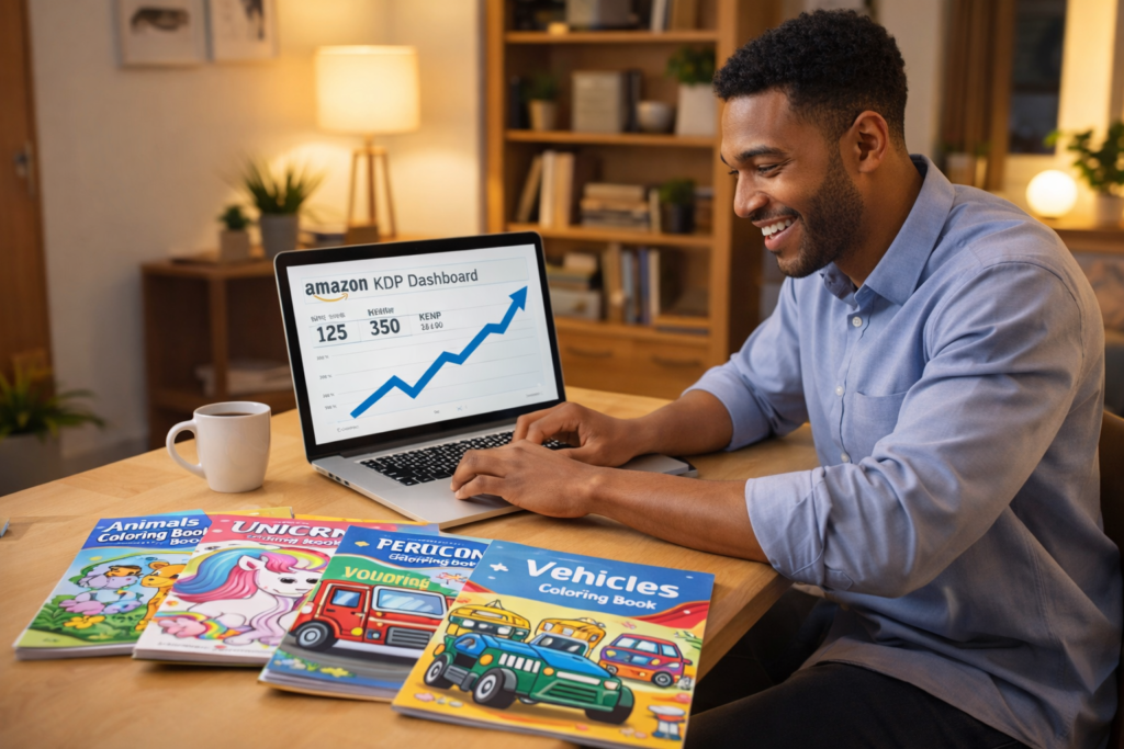 How to start a profitable Amazon KDP coloring book business in 2026