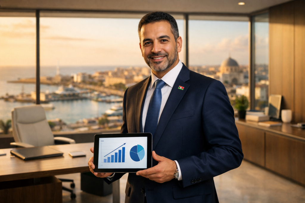 How can I advance my career without changing jobs in Libya - Professional in modern Libyan office