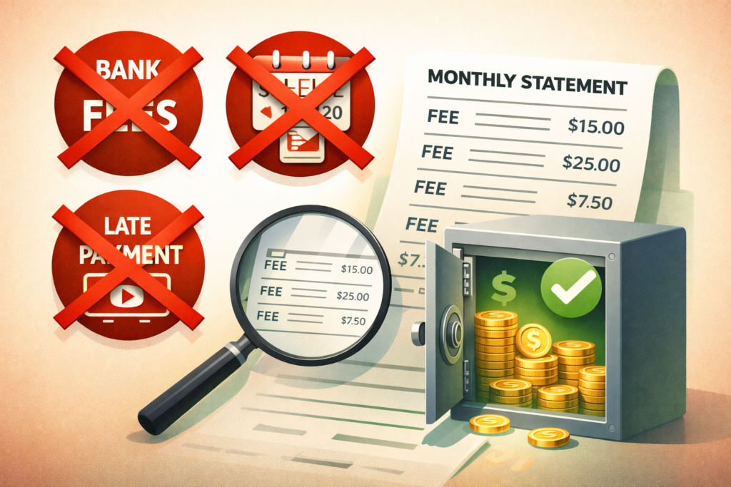Eliminate bank fees late payment penalties and unused subscriptions to keep more hard-earned money