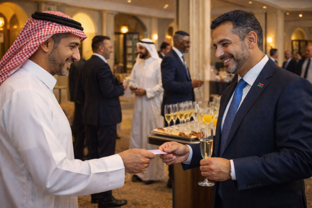 Career advancement strategies Libya - Professional networking event in Tripoli business community